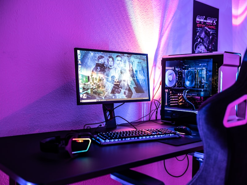 Writer's desk with handheld console